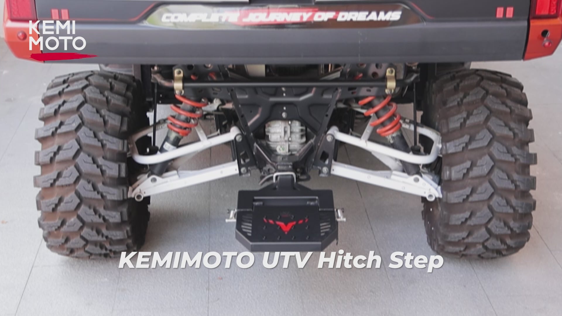 UTV Hitch Step with 2