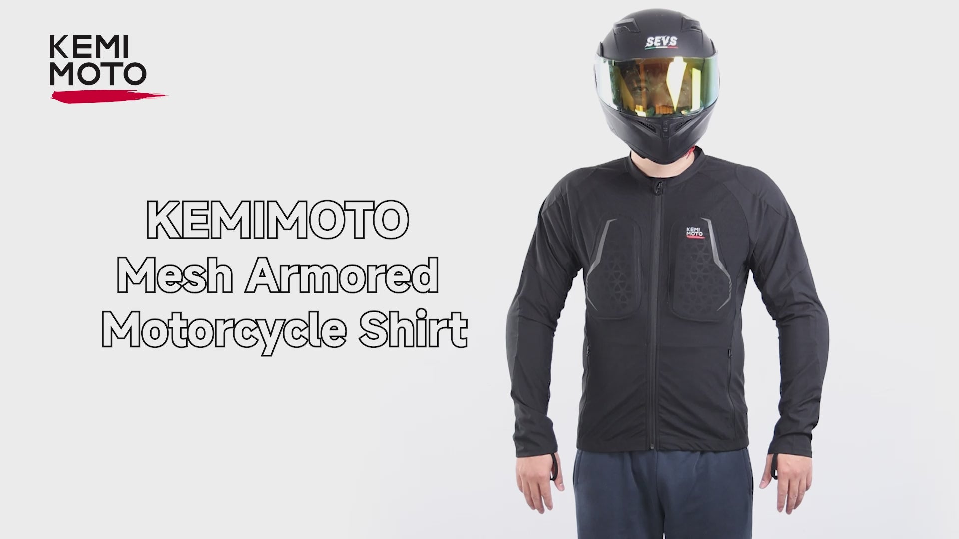 Motorcycle Mesh Armored Shirt with CE1 Certified Protective For Men