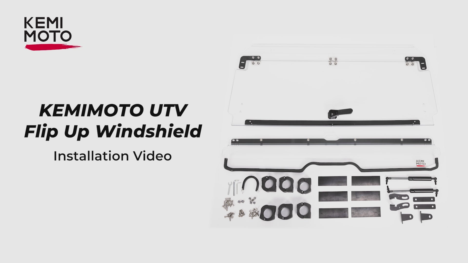 Flip 2-in-1 Windshield for Talon 1000X/1000R/1000X-4