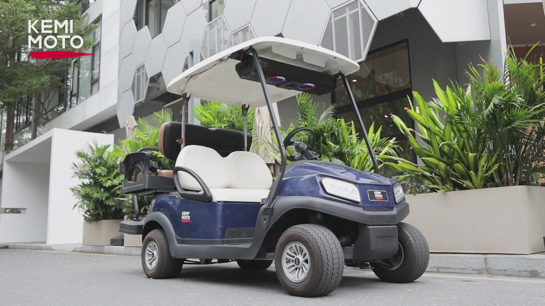 34" Golf Cart Bluetooth Sound Bar RGB Lights 400W Waterproof Speaker