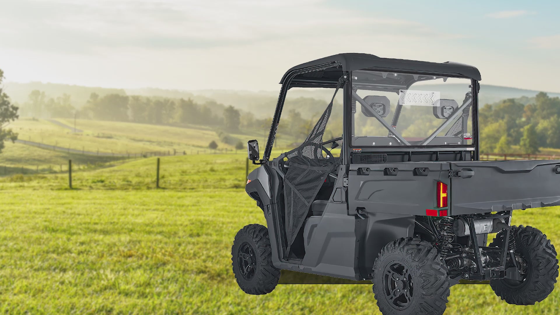 Sliding Vented Rear Window for CFMOTO UFORCE 600 (2021-2025)