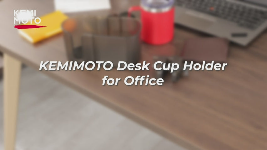 Desk Cup Holder for Office Table, Lawn Chair, Golf Cart