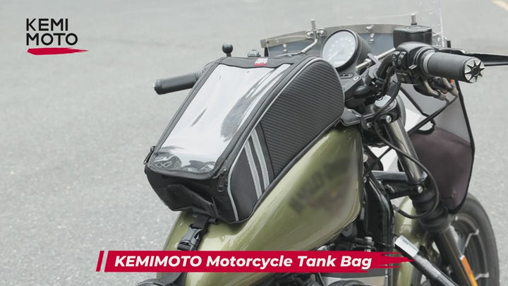 Motorcycle Tank Bag with Waterproof Cover for Sportster XL