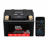 12V 16Ah Wireless Connection Powersports LiFePO4 Battery For Motorcycle ATV UTV