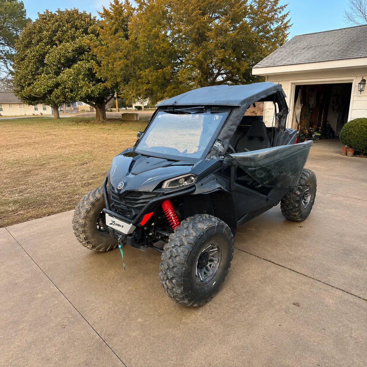 Built for all-weather riding.