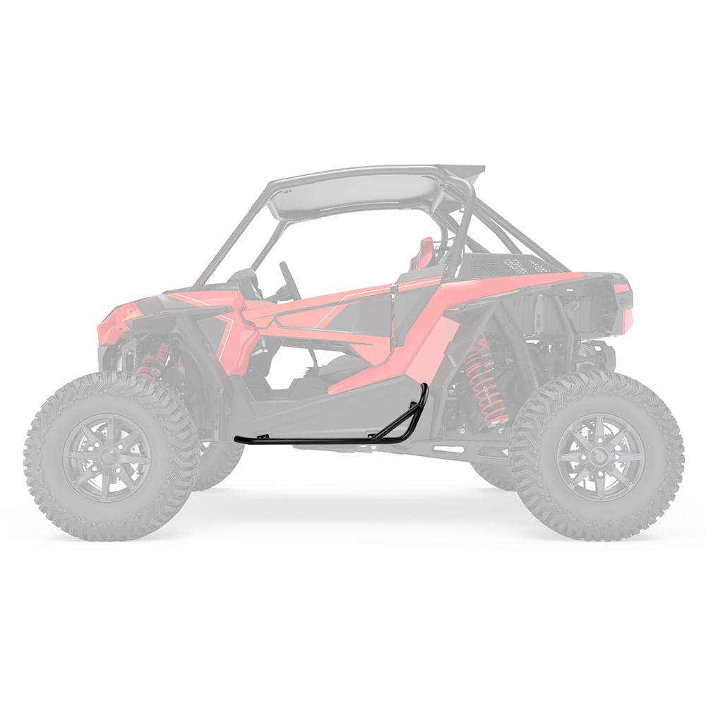 Polaris RZR XP 1000 Spare Tire Carrier Mount & Side Nerf Bars Rock Sliders - KEMIMOTO