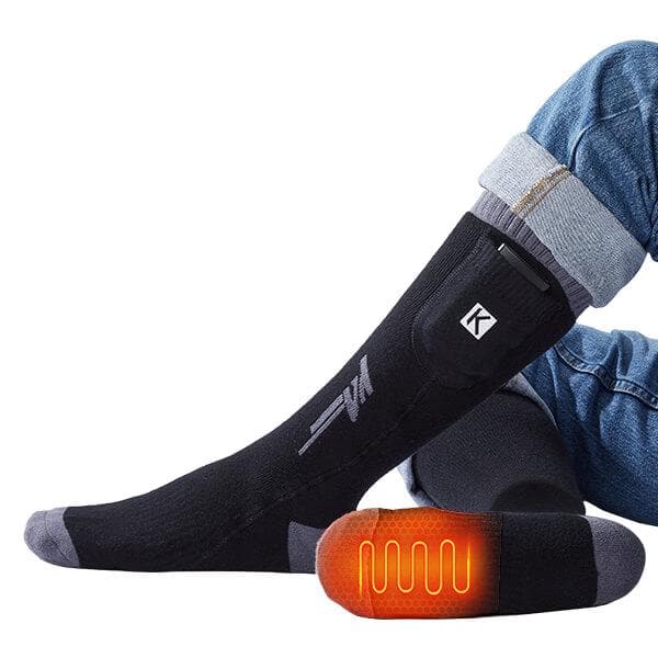Heated Socks with Rechargeable Batteries and Remote Control - KEMIMOTO