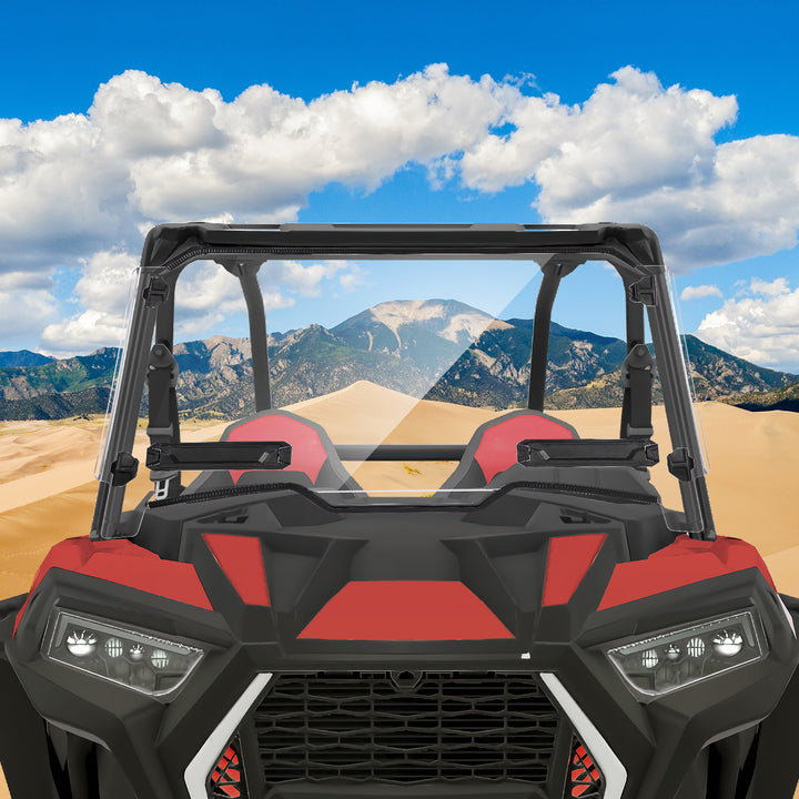 Full Windshield and Soft Cab Enclosures Fit 2019-2023 Polaris RZR XP 1000 / XP 4 1000. - Kemimoto