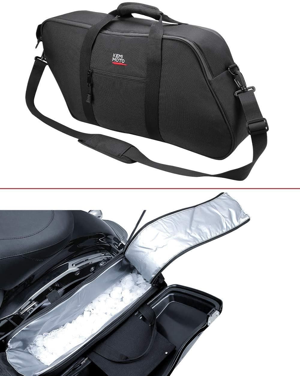 Street Glide Saddlebag Cooler Saddle Bag for models with hard saddlebags - KEMIMOTO