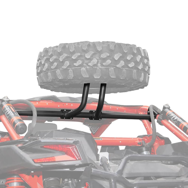 Can-Am Maverick X3 Navigation Storage Box and Holder & Spare Tire Carrier - KEMIMOTO
