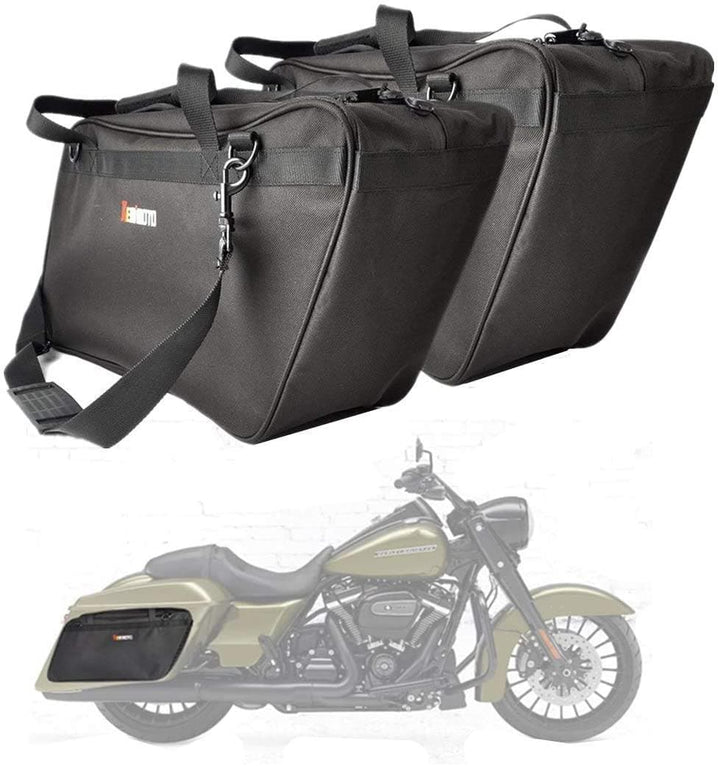 Motorcycle Saddlebag / Travel Tour Pack Bag For Harley Touring Glide Road King - KEMIMOTO