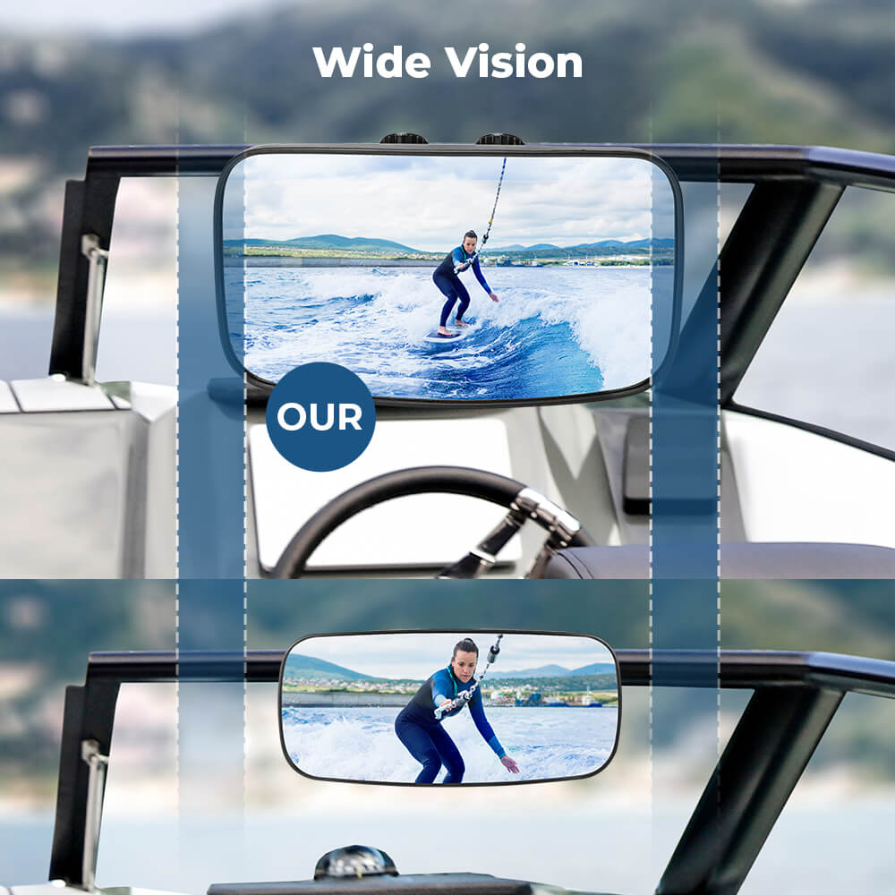 Rear View Mirror for A Boat – Kemimoto