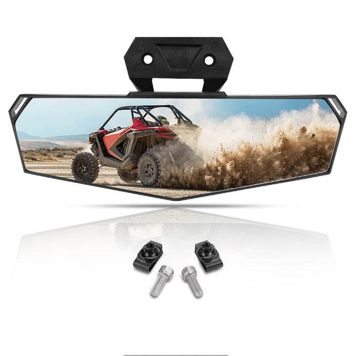 Polaris RZR PRO XP / 4 Center Rear View Mirror & Front Camera Kit - KEMIMOTO