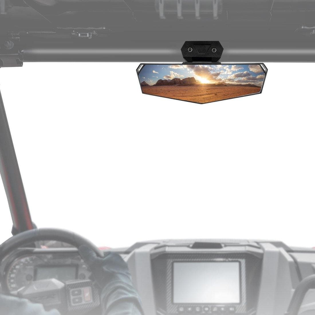 2020 Polaris RZR PRO XP / 4 Center Rear View Mirror - KEMIMOTO