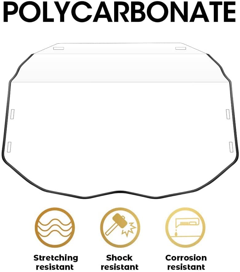 Full Windshield & Windshield Wiper & Windshield Washer fit CanAm