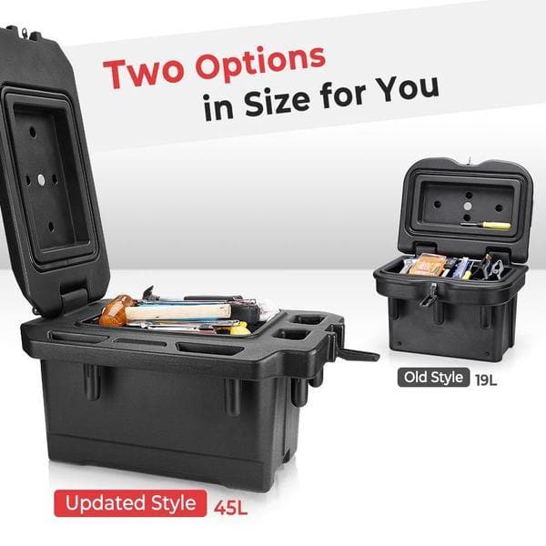 Big Size Cargo Box & Under Seat Storage Box for Polaris Ranger