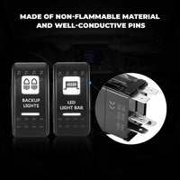 5Pin UTV ATV Rocker Switch