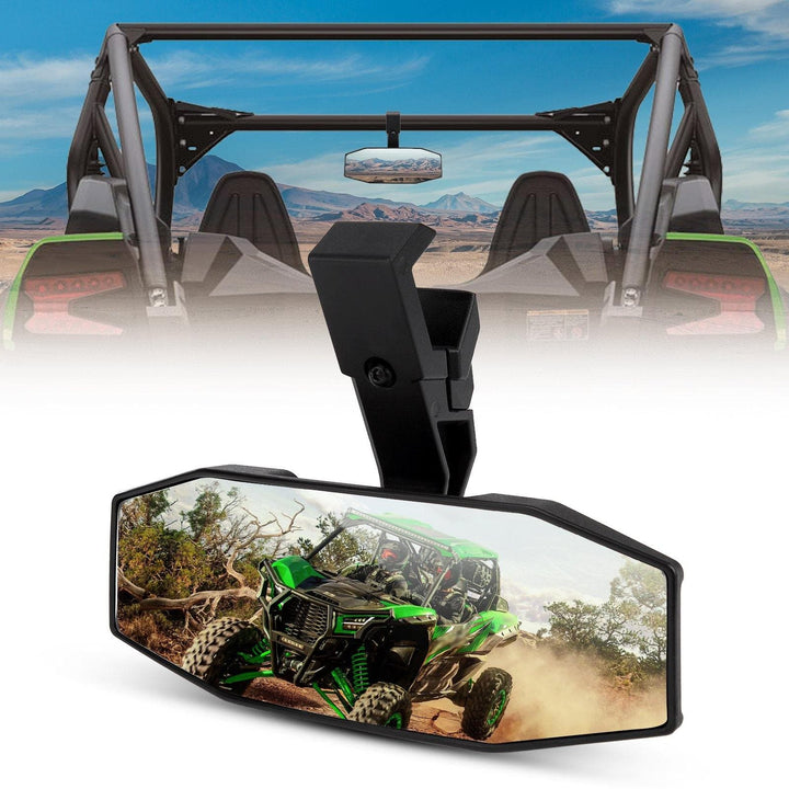 UTV Rear View Center Mirror for Kawasaki Mule Teryx - KEMIMOTO
