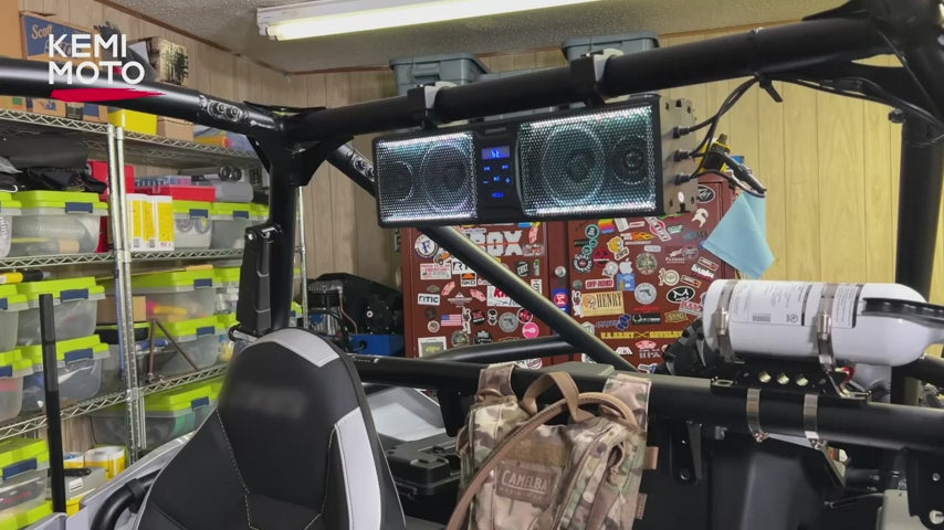 16” RGB Universal Sound Bar for Can Am Maverick X3/ RZR w/ 1.75''-2.25'' Roll Bar