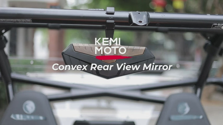 UTV Rear View Mirror for 1.6"-2" Roll Bar Cages
