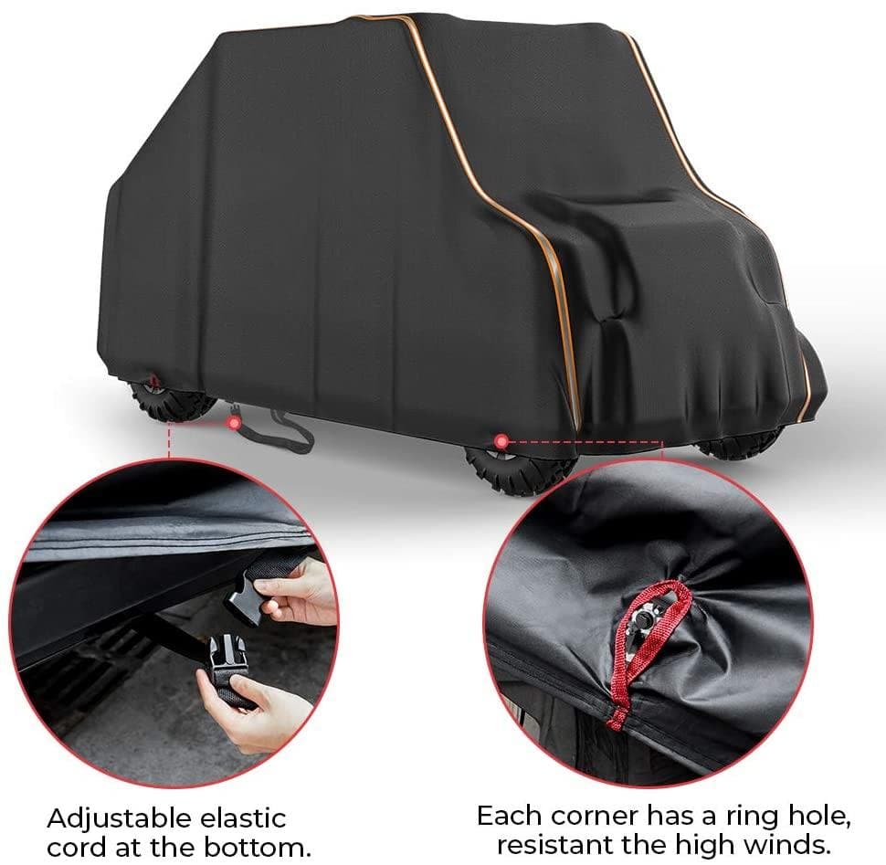 Got a UTV? Cover it easily with our premium waterproof covers! 