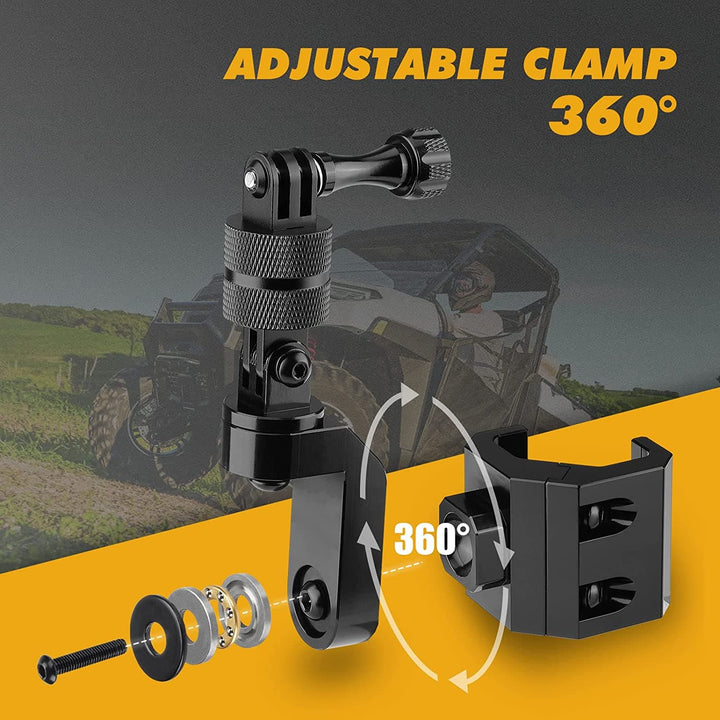 UTV Pro-Fit Clamp / Camera Mount For Polaris Ranger / General - KEMIMOTO