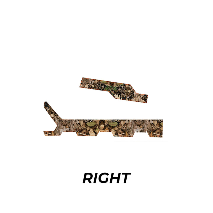 UTV Camo Wraps Graphics Kit (Light Green Leaves) Fit Polaris Ranger XP 1000/ Crew - Kemimoto