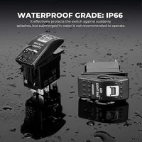 5Pin UTV ATV Rocker Switch
