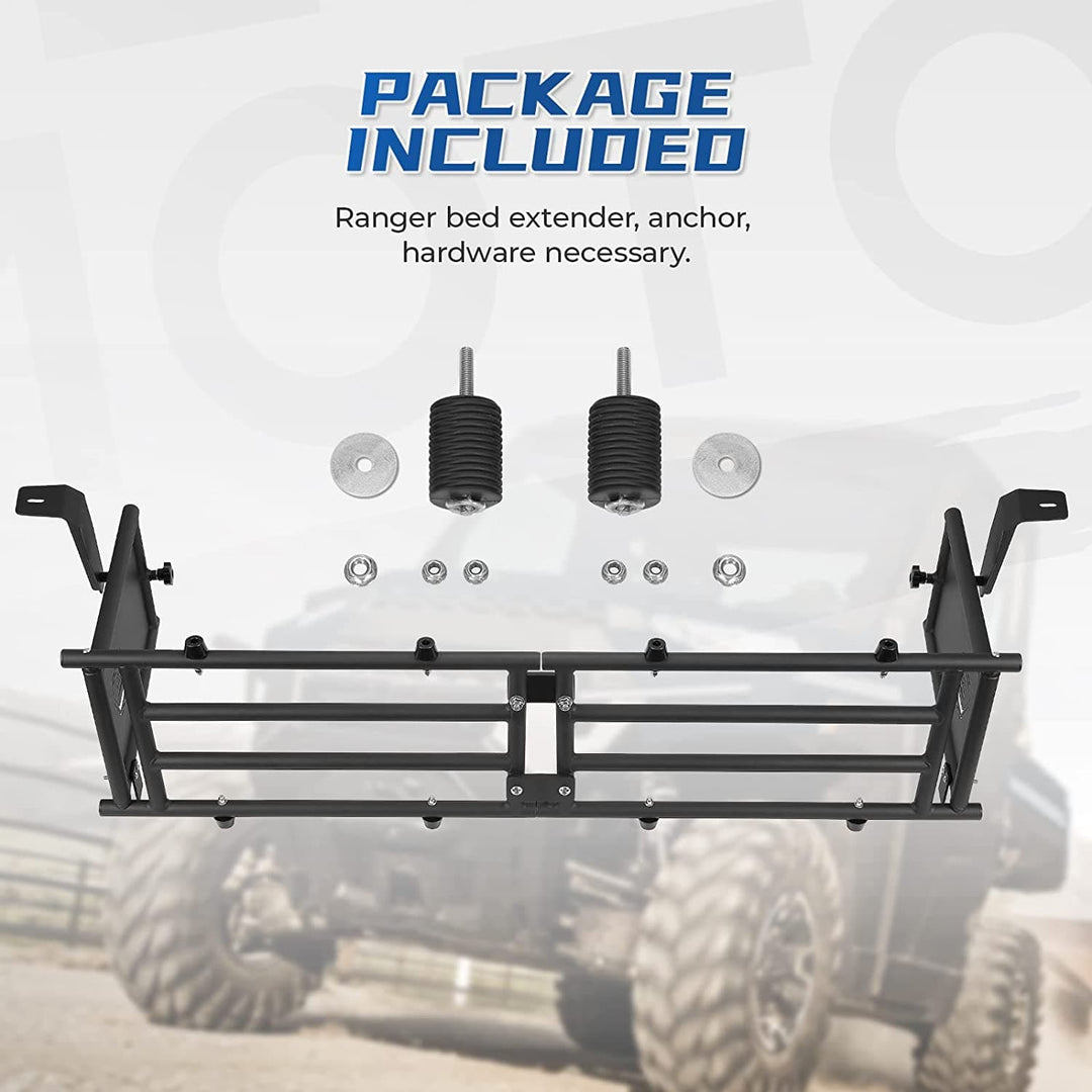 UTV Tailgate Extender For Polaris Ranger 1000 XP 2017-2022 - KEMIMOTO