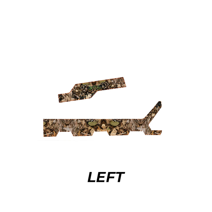 UTV Camo Wraps Graphics Kit (Light Green Leaves) Fit Polaris Ranger XP 1000/ Crew - Kemimoto