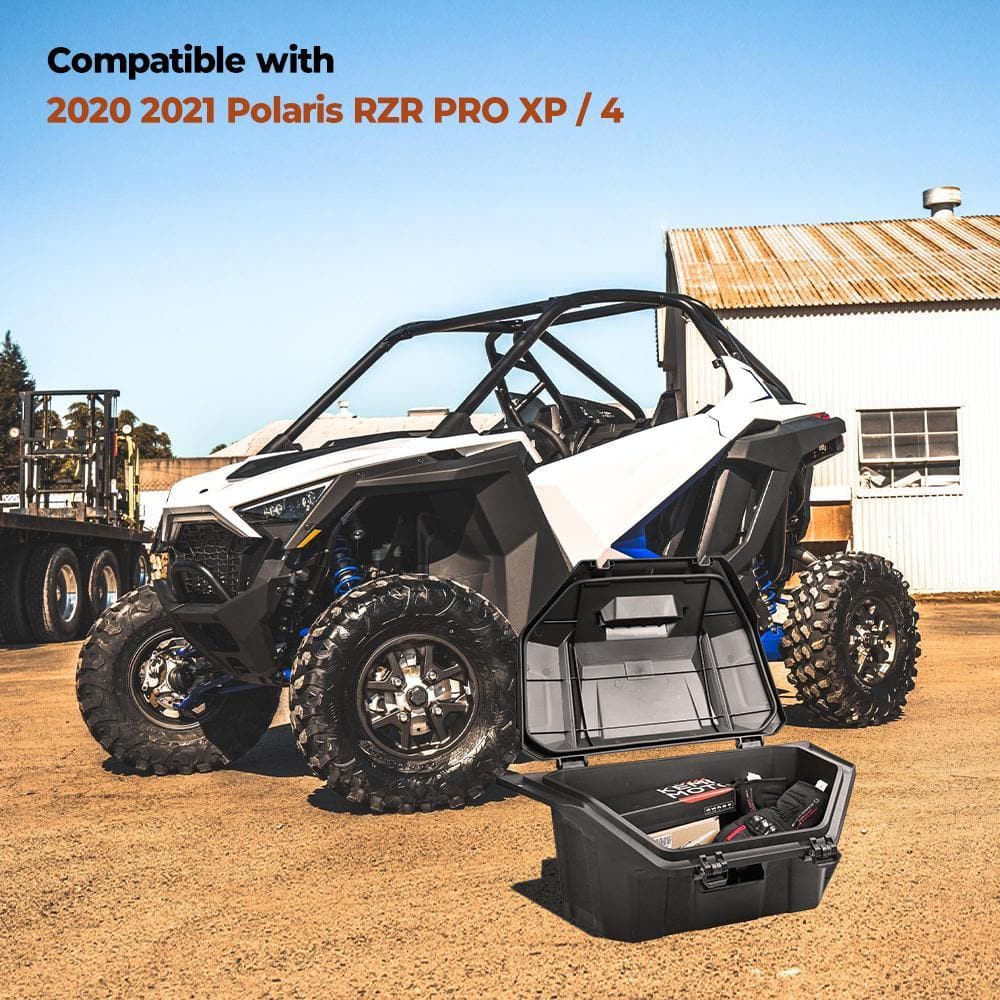 73QT Rear Cargo Storage Box for Polaris RZR PRO XP/XP 4 2020-2024 73QT Rear Cargo Storage Box for Polaris RZR PRO XP/XP 4 2020-2024