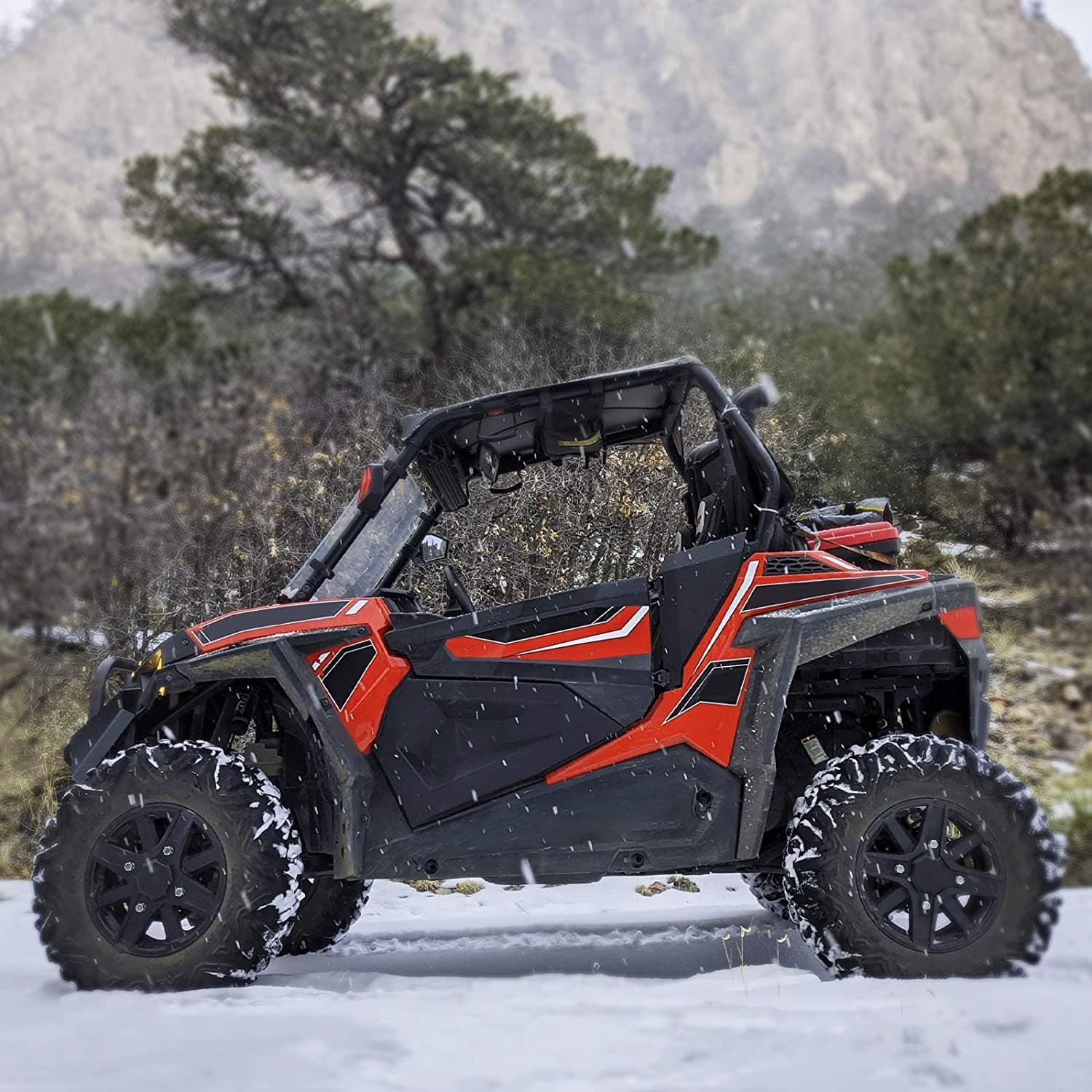 Polaris RZR XP 1000 / S / Turbo 2015-2019 Half Lower Door Panel Inserts (Only Ship to the USA) - KEMIMOTO