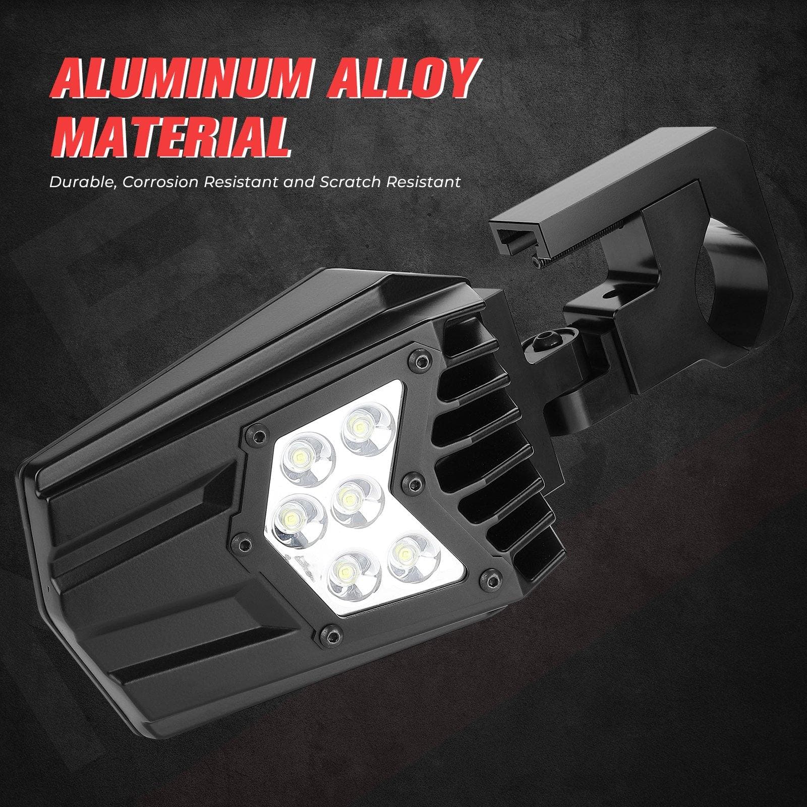 Universal UTV LED Light Mirror (New design) Fits 1.5