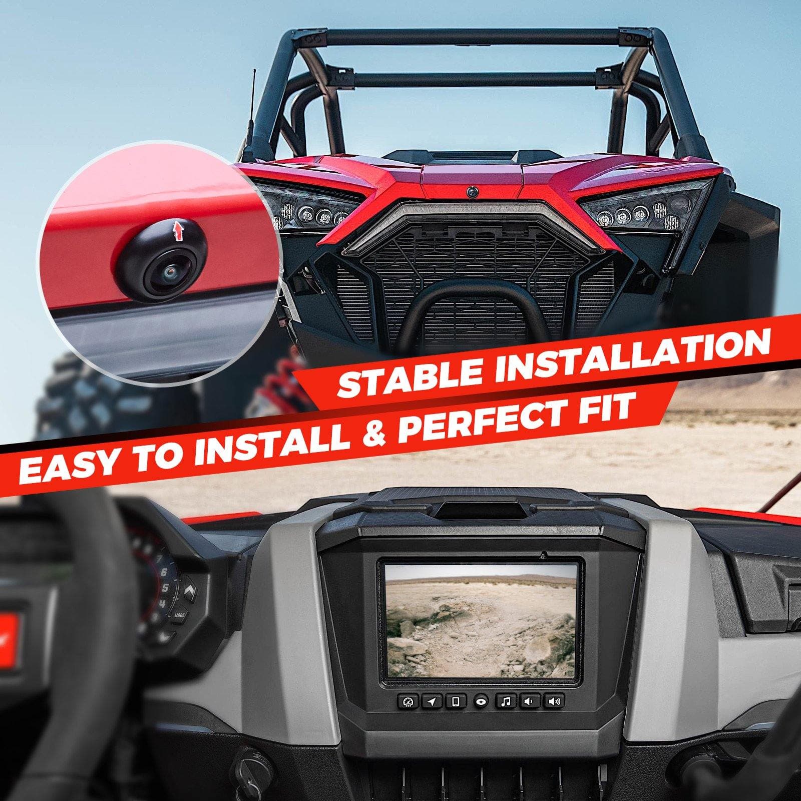 Polaris RZR Front Camera – Kemimoto