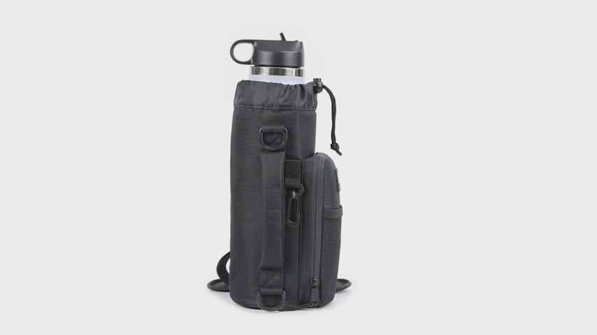 KEMIMOTO Water Bottle Holder Bag Bottle Carrier Camping Hiking For YETI  32-64 oz