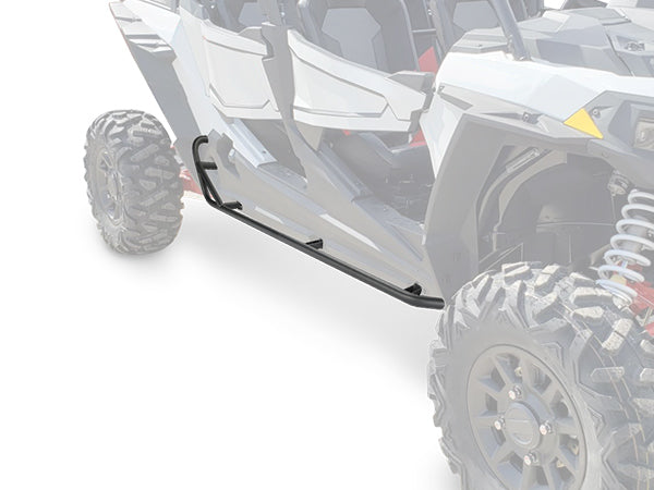 Aluminum Roof and 4 Steel Side Steps Nerf Bars Fit Polaris RZR - Kemimoto