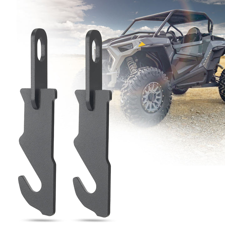 Lower Half Door and Door Latches Extender Fit Polaris RZR - Kemimoto