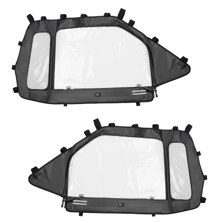 Full Windshield and Soft Cab Enclosures Fit 2019-2023 Polaris RZR XP 1000 / XP 4 1000. - Kemimoto