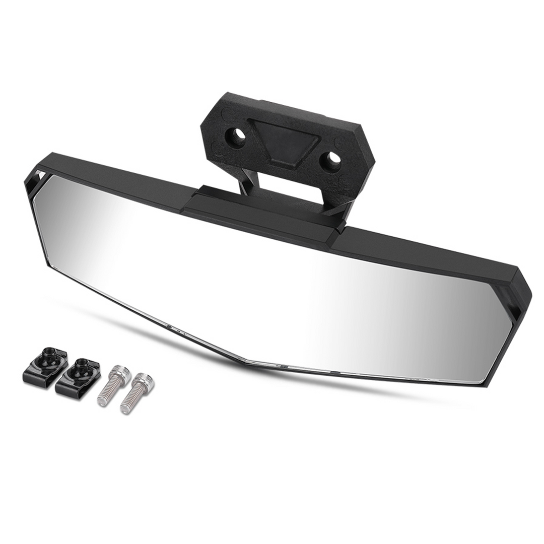 Center Rear View Mirror and Heavy Waterproof Cover Fit 2020-2022 Polaris RZR - Kemimoto