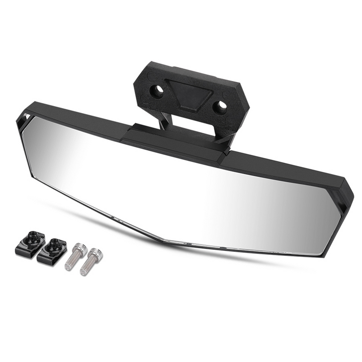 Center Rear View Mirror and Heavy Waterproof Cover Fit 2020-2022 Polaris RZR - Kemimoto