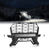 Front Lower Mesh Grill Radiator Guards for Polaris RZR XP 1000/ Turbo