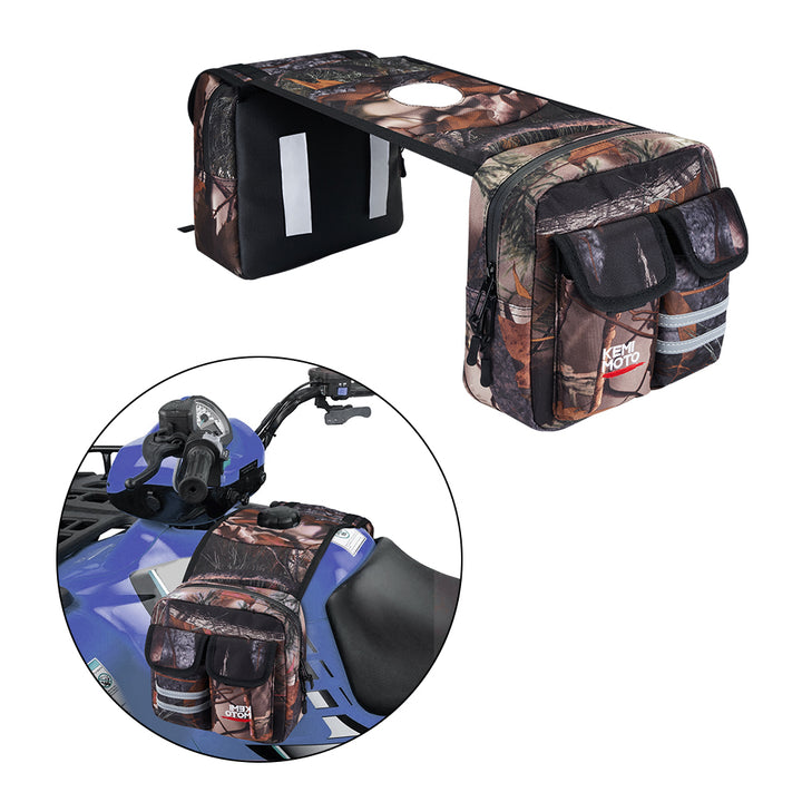 ATV Tank Bag Waterproof W/Cooler For Most ATV and Snowmobile Bicycle - Kemimoto
