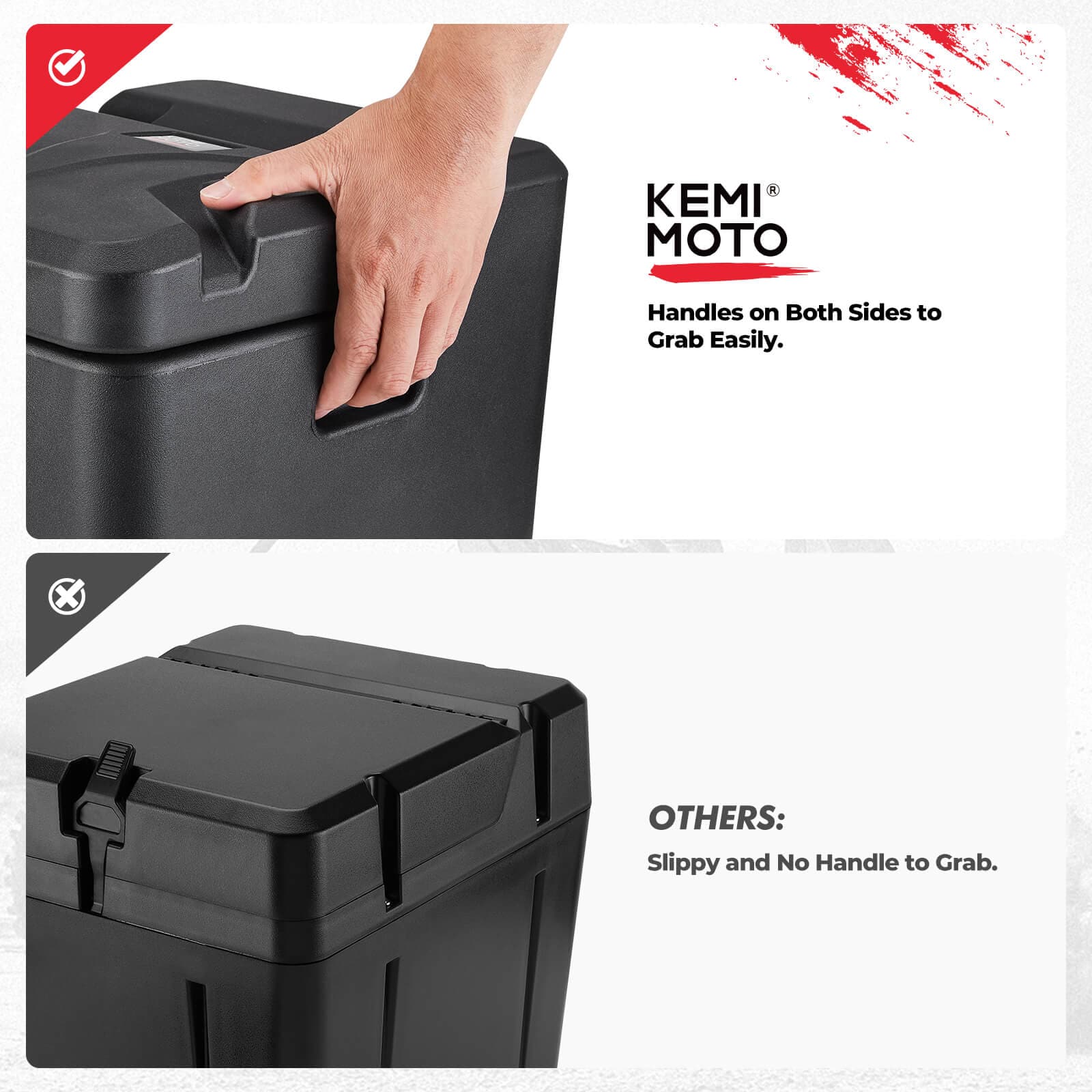 Big Size Cargo Box & Under Seat Storage Box Fit Polaris
