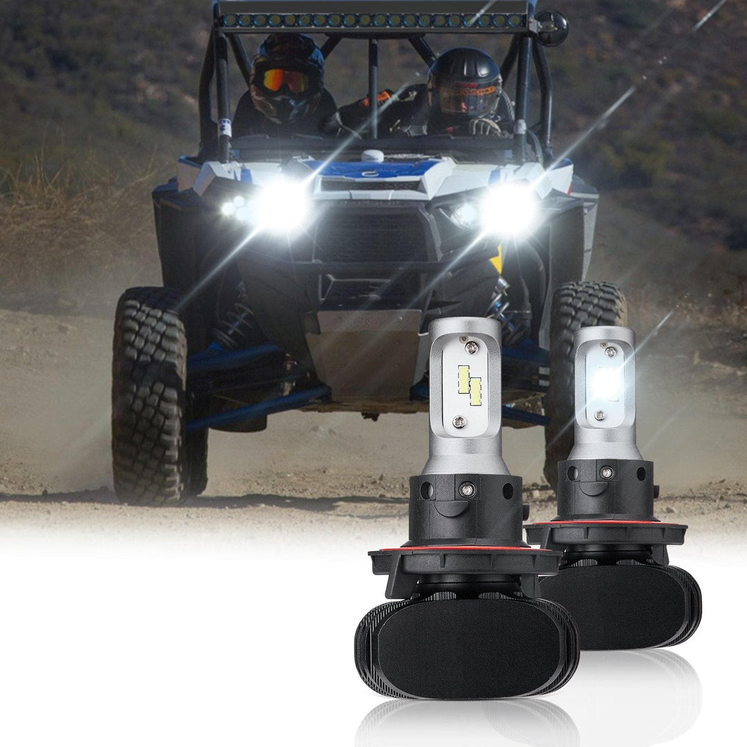 (New In!) Ranger LED Headlight Light Bulb Compatible with 2011-2019 Polaris RZR Ranger （Start Shipping from February) - KEMIMOTO
