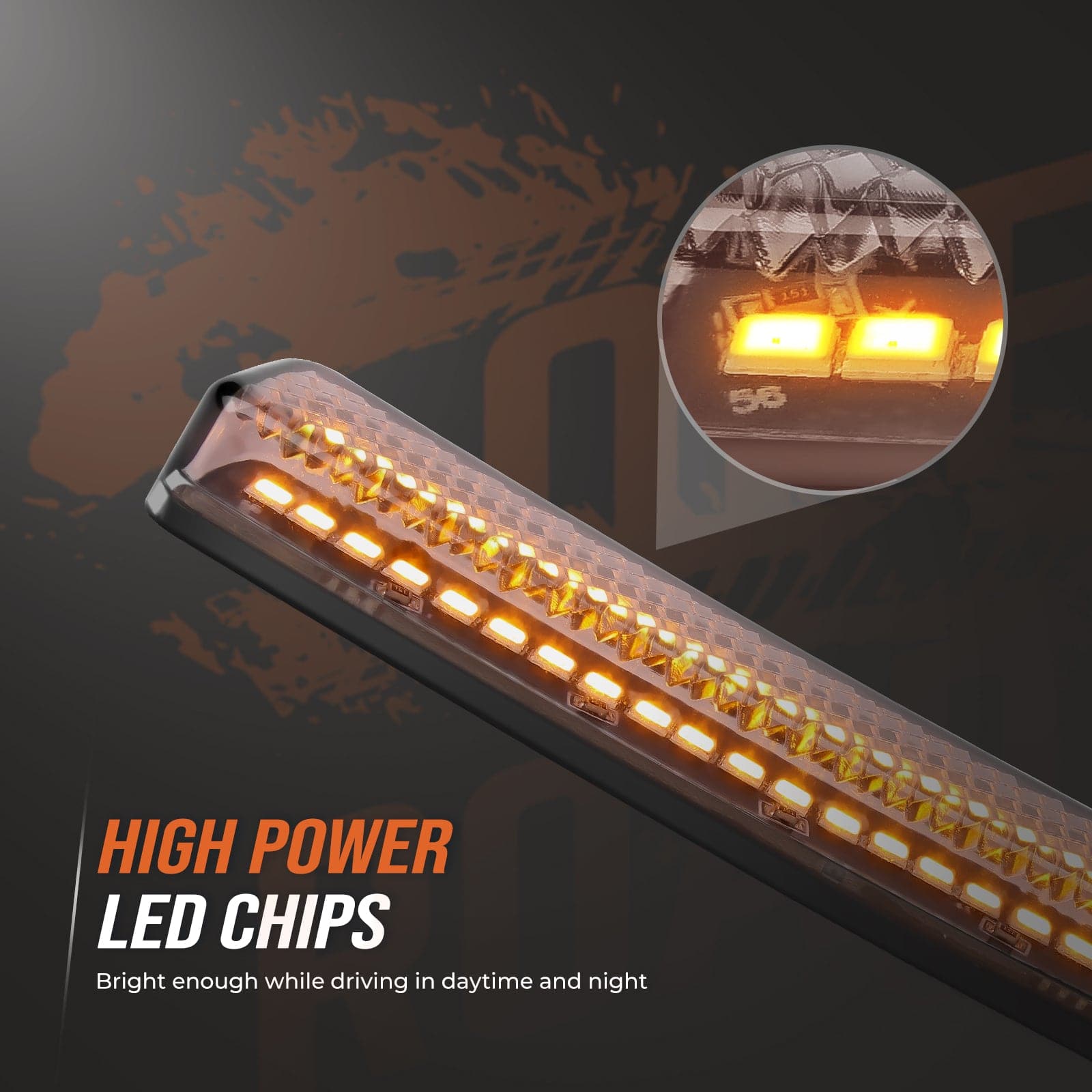 Feux De Jour LED Avant Pour Ryker 600 900 - Blanc - Pare-chocs ABS - Installation Facile