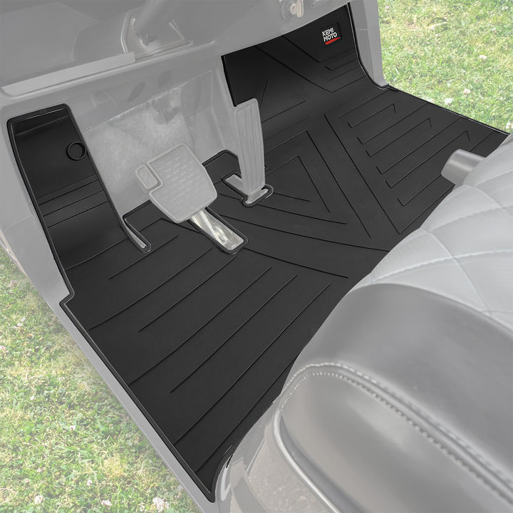 Golf Cart Floor Mat Full Coverage Fit For UMAX Rally/Drive 2 Models (2017-2023) - Kemimoto