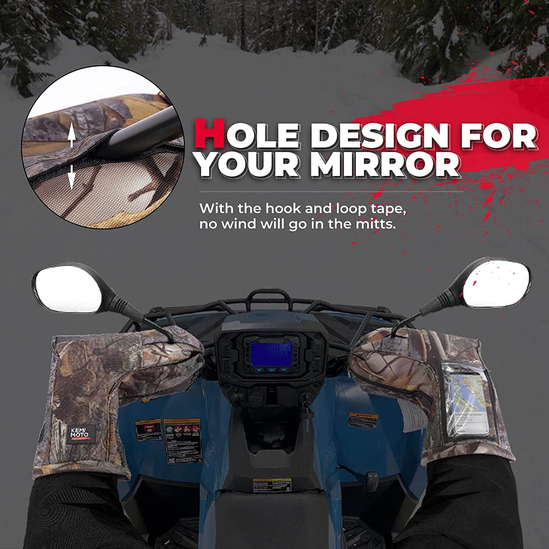 Waterproof ATV Snow Gloves - KEMIMOTO