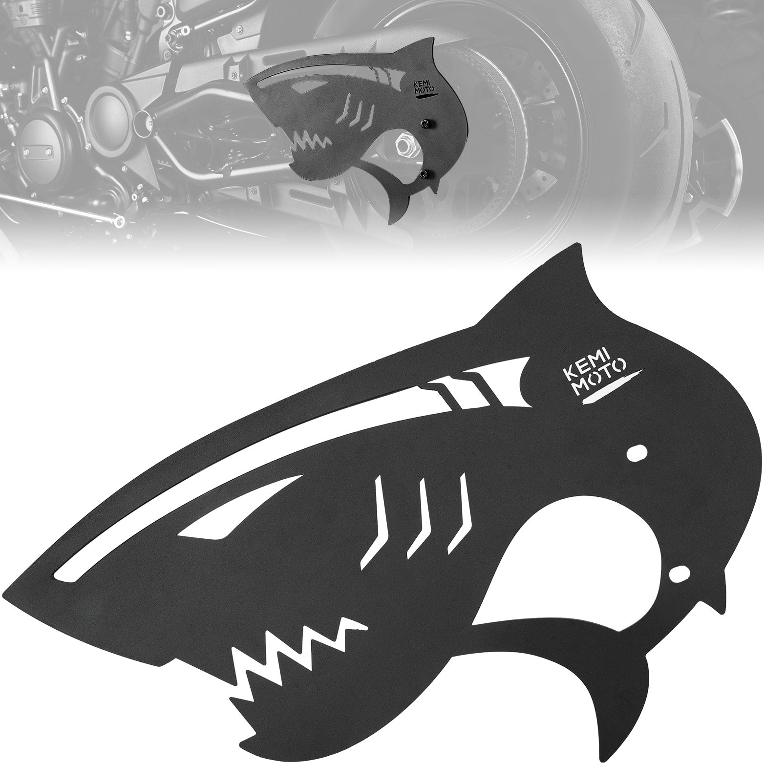 Motorcycle Swingarm Bag Bracket Mount Kit Fit Sportster S 2021-2023 - Kemimoto