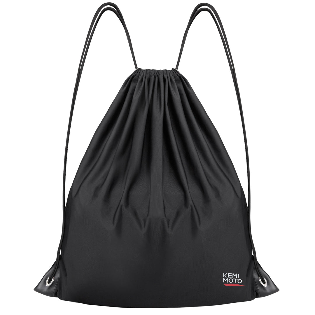 Motorcycle Lightweight Helmet Bag, Large Capacity Bag with Drawstring - Kemimoto
