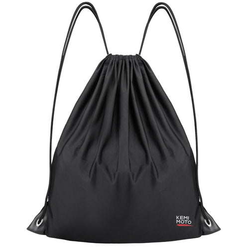 Motorcycle Lightweight Helmet Bag, Large Capacity Bag with Drawstring - Kemimoto